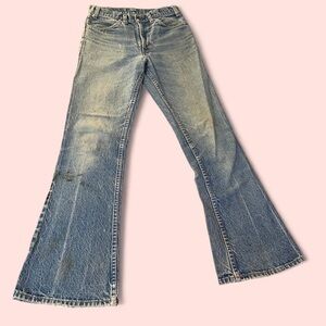 Vintage levis orange tab flare jeans men 30x32